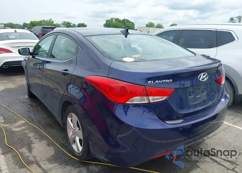 2013 Hyundai Elantra Gls from USA, damaged, VIN 5NPDH4AE9DH253824